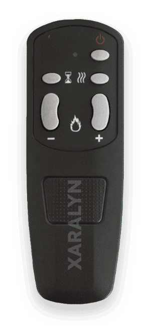 Fireplace remote control - white